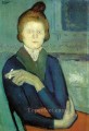 Woman with a Cigarette 1901 Pablo Picasso